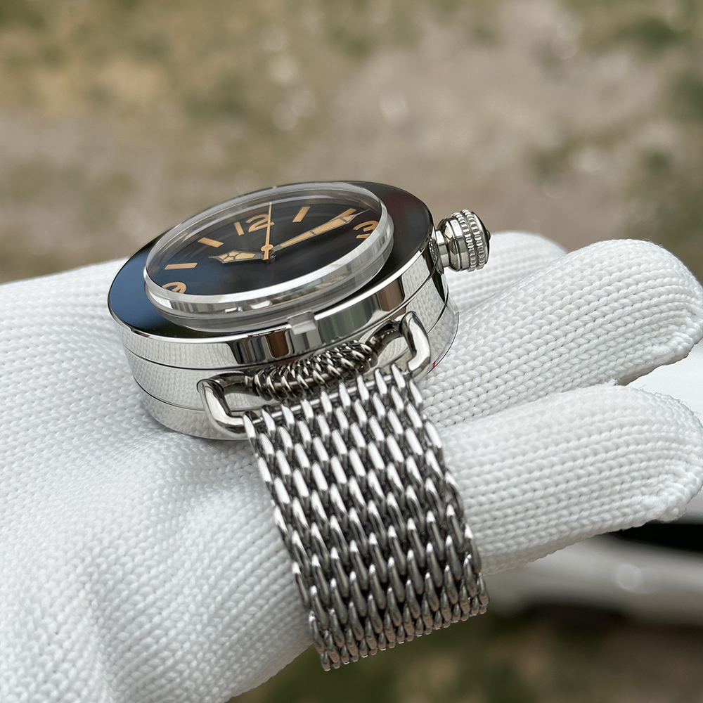 STEELDIVE Official SD1912 No Logo Version 47MM Polished Case 3000M Waterproof NH35 Automatic Mens Sports Watch