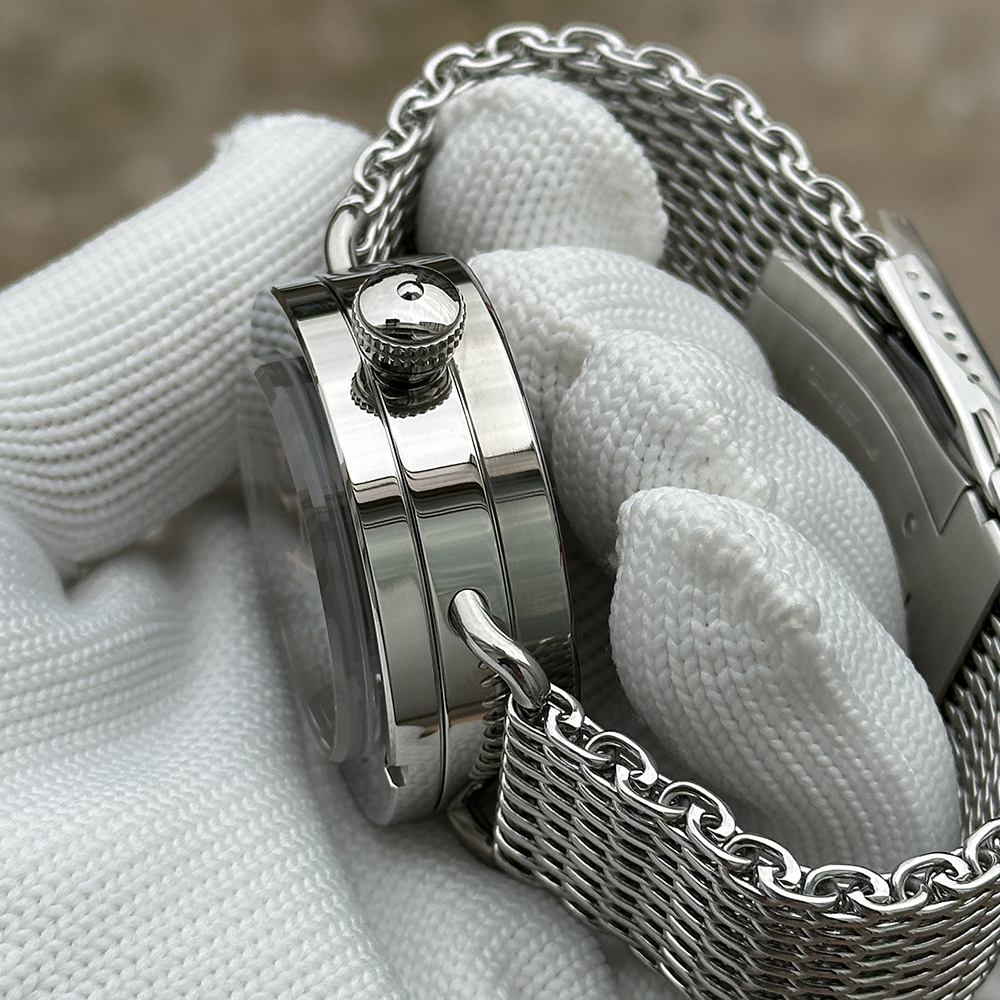 STEELDIVE Official SD1912 No Logo Version 47MM Polished Case 3000M Waterproof NH35 Automatic Mens Sports Watch