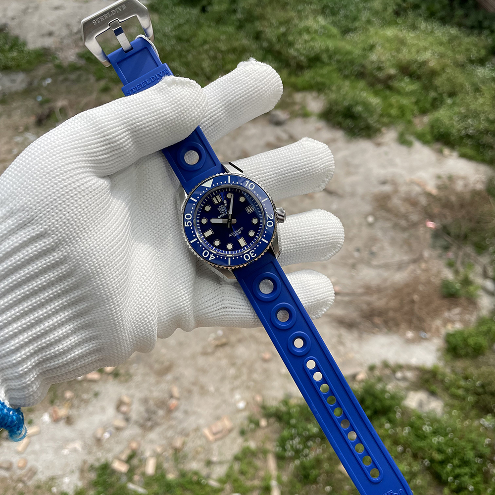 STEELDIVE Official SD1968 Swiss Luminous Sapphrie Glass 1000M Waterproof NH35 Automatic Dive Watch