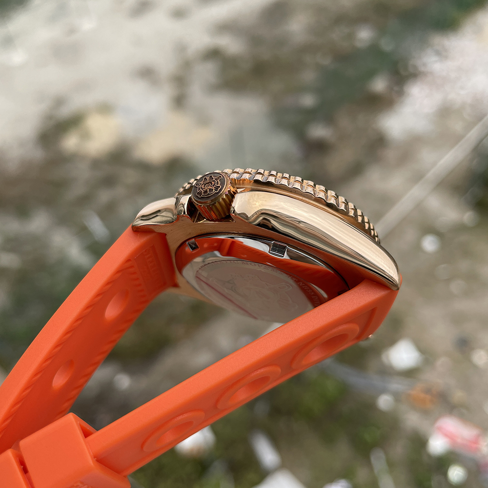 STEELDIVE Official SD1973S 41.2MM Bronze Case Bronze Bezel 200M Waterproof NH35 Automatic Movement Mens Dive Watch