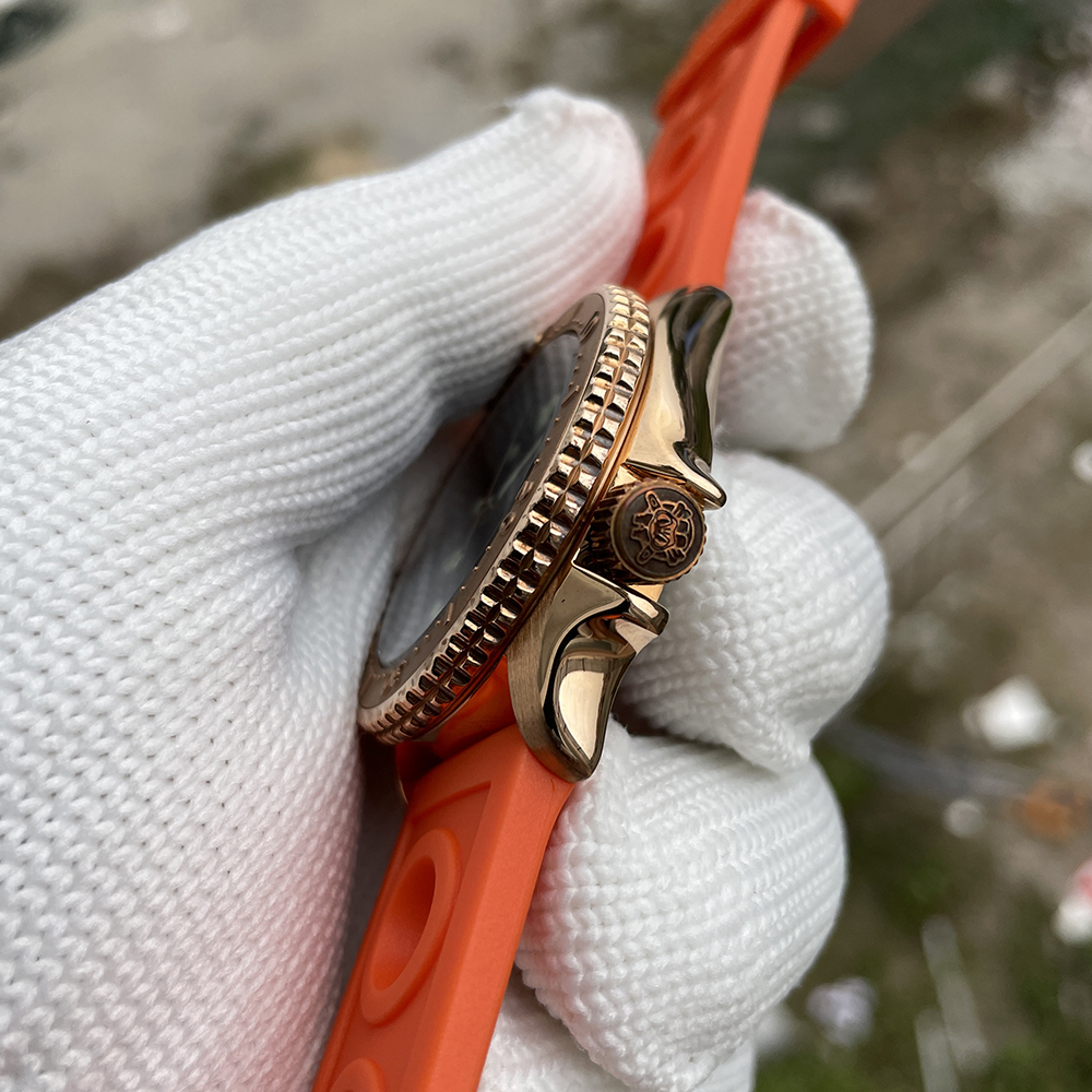 STEELDIVE Official SD1973S 41.2MM Bronze Case Bronze Bezel 200M Waterproof NH35 Automatic Movement Mens Dive Watch