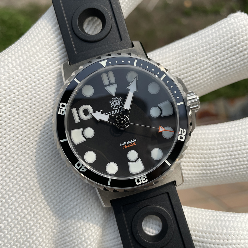 STEELDIVE Official SD1982 46.5MM Big Size Sapphire Glass NH35 Automatic Dive Watch