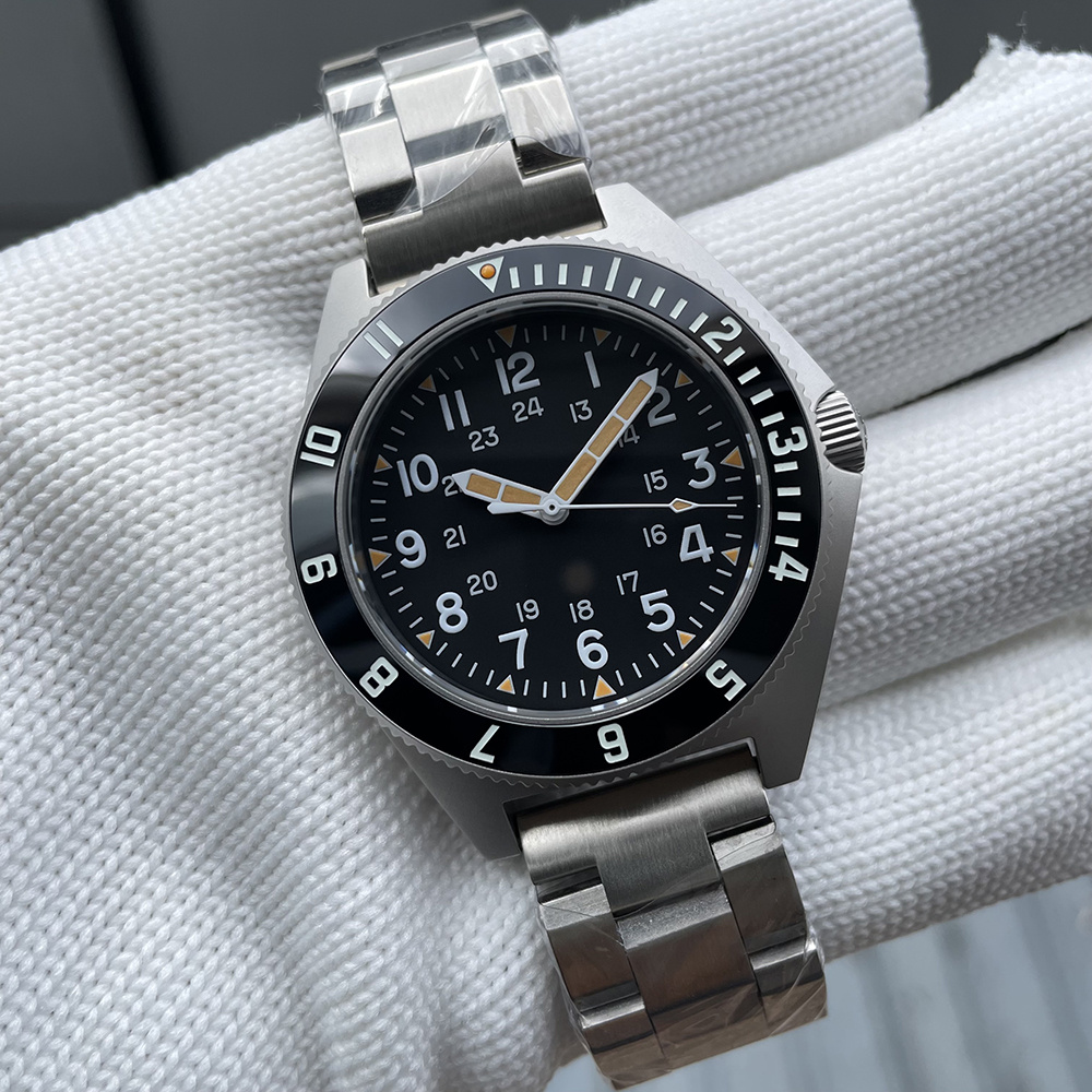STEELDIVE SD1944 New In 45MM Stainless Steel Case 200M Waterproof NH35 Super Luminous Sapphire Glass Automatic Dive Watch