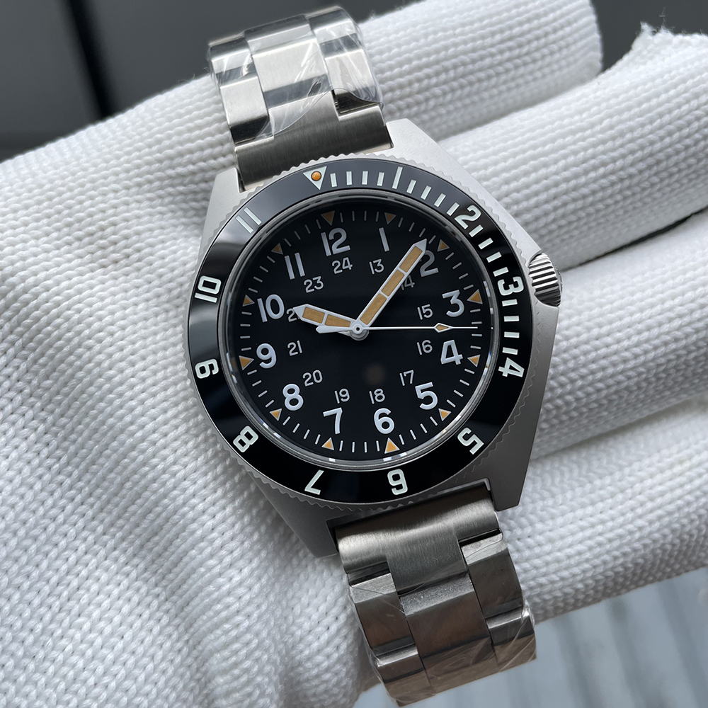 STEELDIVE SD1944 New In 45MM Stainless Steel Case 200M Waterproof NH35 Super Luminous Sapphire Glass Automatic Dive Watch