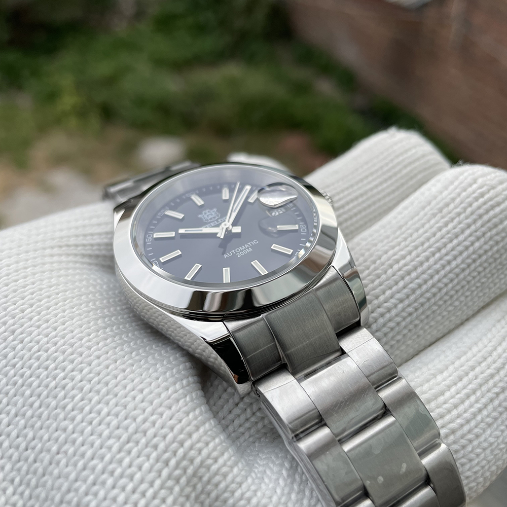 STEELDIVE Official SD1934 Luxurious Men's Automatic Watch NH35 200m Waterproof Analog Luminous Watches 