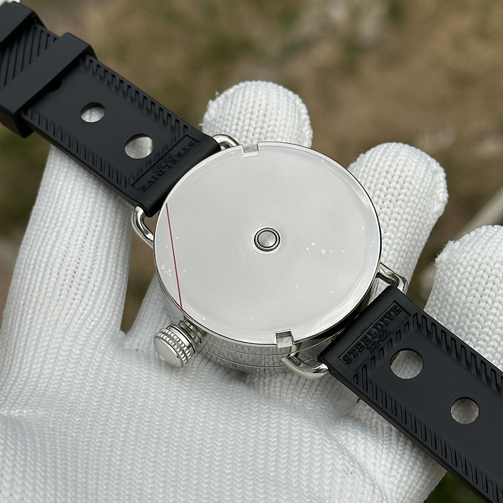 STEELDIVE Official SD1912 No Logo Version 47MM Polished Case 3000M Waterproof NH35 Automatic Mens Sports Watch