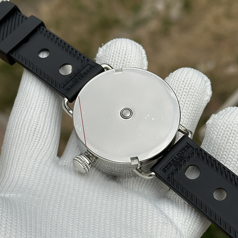 STEELDIVE Official SD1912 No Logo Version 47MM Polished Case 3000M Waterproof NH35 Automatic Mens Sports Watch