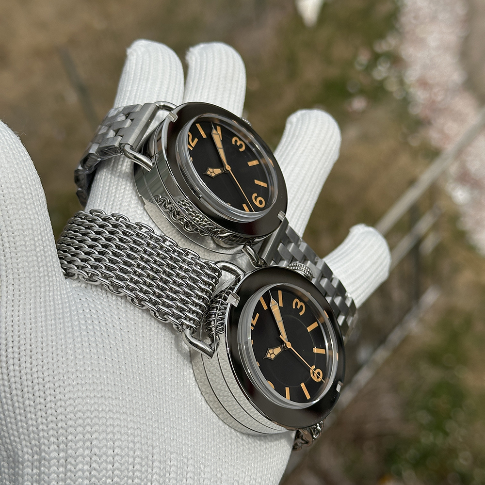 STEELDIVE Official SD1912 No Logo Version 47MM Polished Case 3000M Waterproof NH35 Automatic Mens Sports Watch