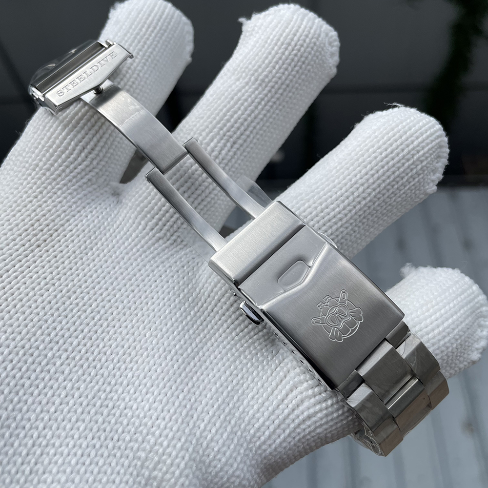 STEELDIVE SD1944 New In 45MM Stainless Steel Case 200M Waterproof NH35 Super Luminous Sapphire Glass Automatic Dive Watch