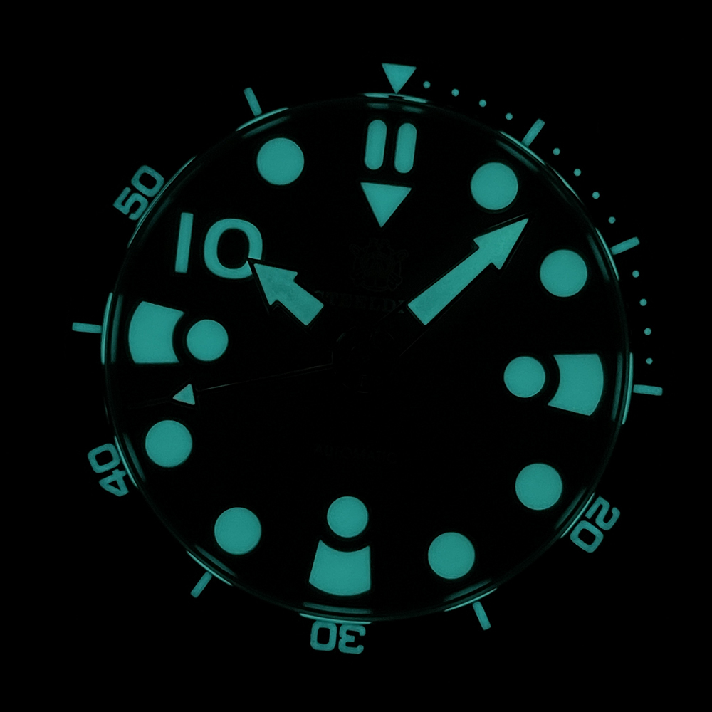 STEELDIVE Official SD1982 46.5MM Big Size Sapphire Glass NH35 Automatic Dive Watch