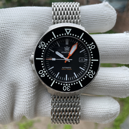 STEELDIVE Official SD1980 One-piece Case 1000M Waterproof NH35 Automatic Mens Dive Watch