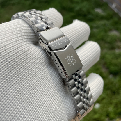 STEELDIVE Official Watch Parts 20mm Replacement Jubilee Bracelet only for SD1953 SD1954 SD1954C 1953J