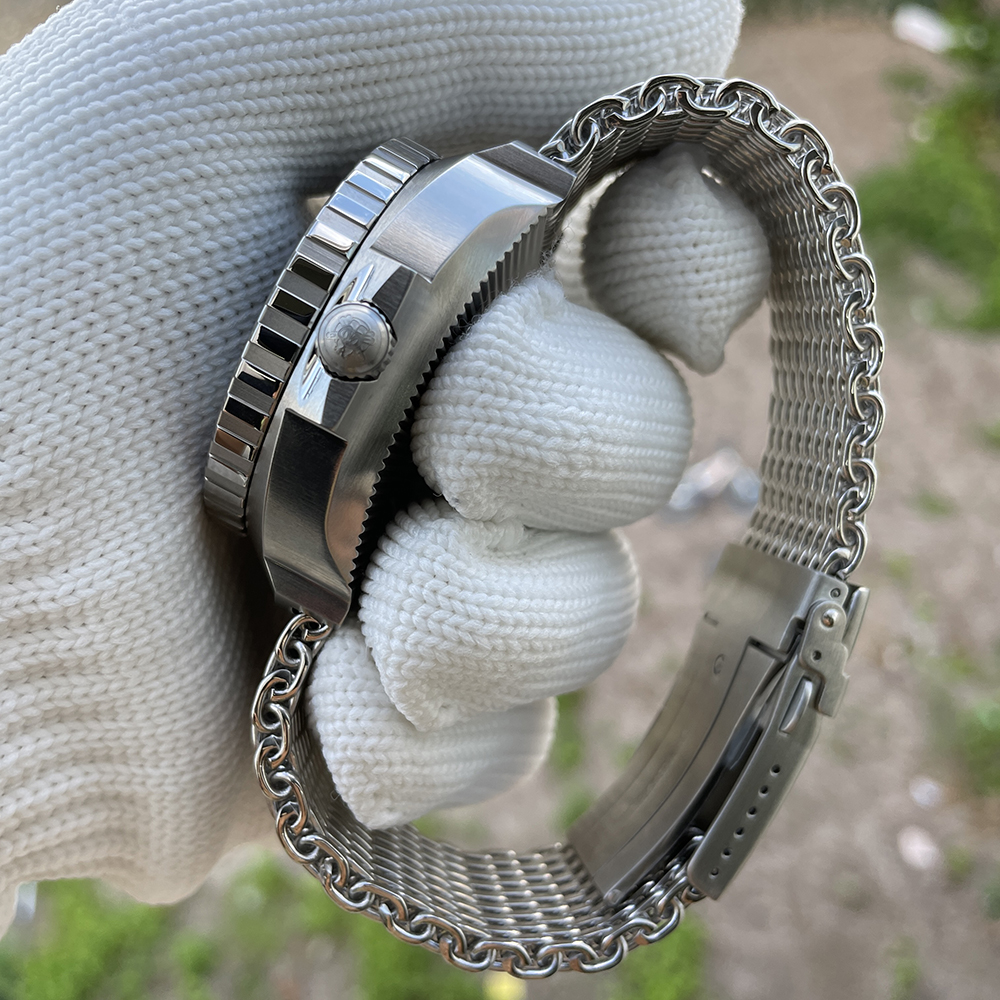 STEELDIVE Official SD1980 One-piece Case 1000M Waterproof NH35 Automatic Mens Dive Watch