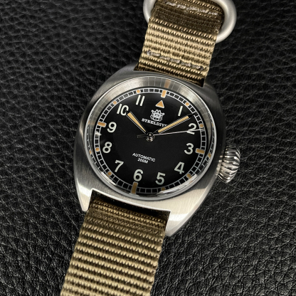 STEELDIVE Official SD1907 Small Size 36mm Case Sapphire Glass 200M Waterproof Automatic Dive Watch