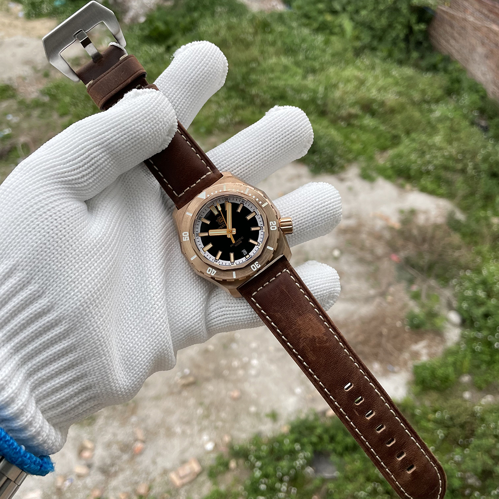 STEELDIVE Official SD1947S 44.5MM Black Dial Sapphrie Glass 1000M Waterproof NH35 Mens Automatic Mens Dive Watch