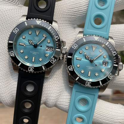 STEELDIVE Official SD1953 Turquoise Dial Black Bezel Insert 300M Waterproof Japan NH35 Automatic Mens Dive Watch
