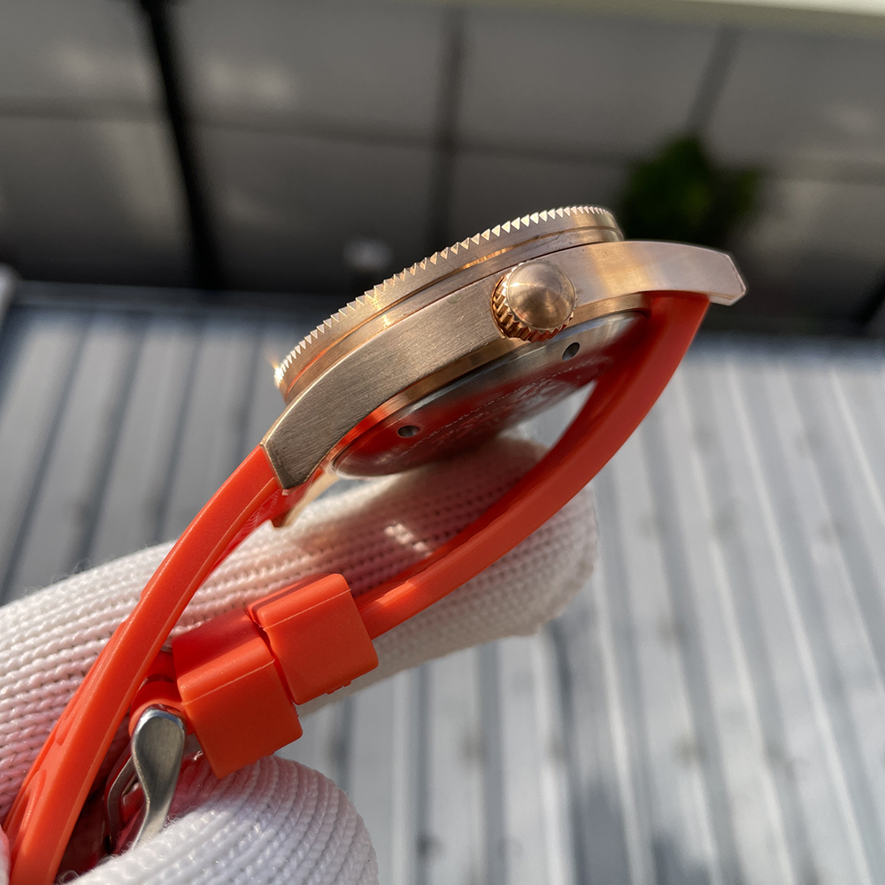 STEELDIVE Official SD1952VS New Arrival 300M Waterproof Solid Bronze NH35 Automatic Mens Dive Watch 