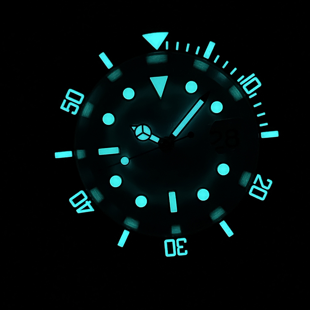 STEELDIVE Official SD1953 Black Dial Blue Bezel Insert Japan NH35 Automatic 200M Waterproof Mens Watch