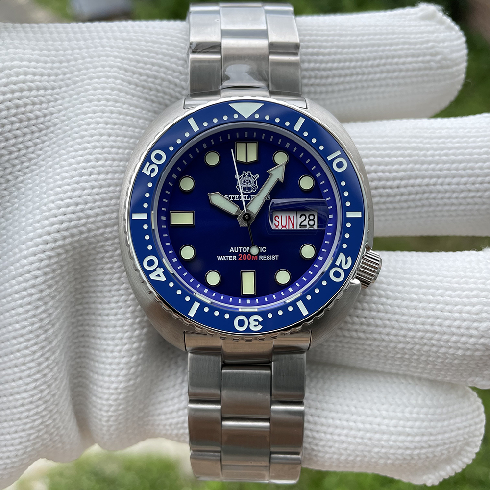 STEELDIVE Official SD1972 Day Function 200M Sapphire Glass NH36