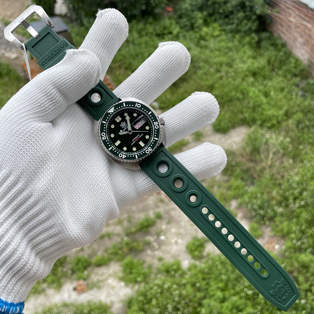 STEELDIVE Official SD1972 Day Function 200M Sapphire Glass NH36 Automatic Mens Dive Watch 