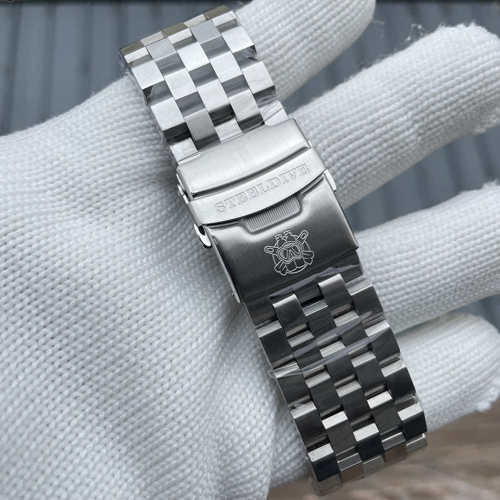 STEELDIVE Official SD1982 46.5MM Big Size Sapphire Glass NH35 Automatic Dive Watch