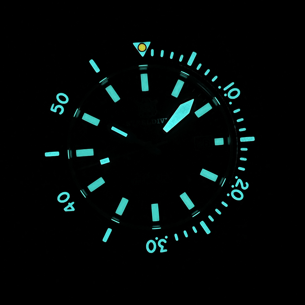 STEELDIVE Official SD1963 42MM Case Sapphire Glass Ceramic Bezel 200M Waterproof NH35 Automatic Mechanical Mens Dive Watches