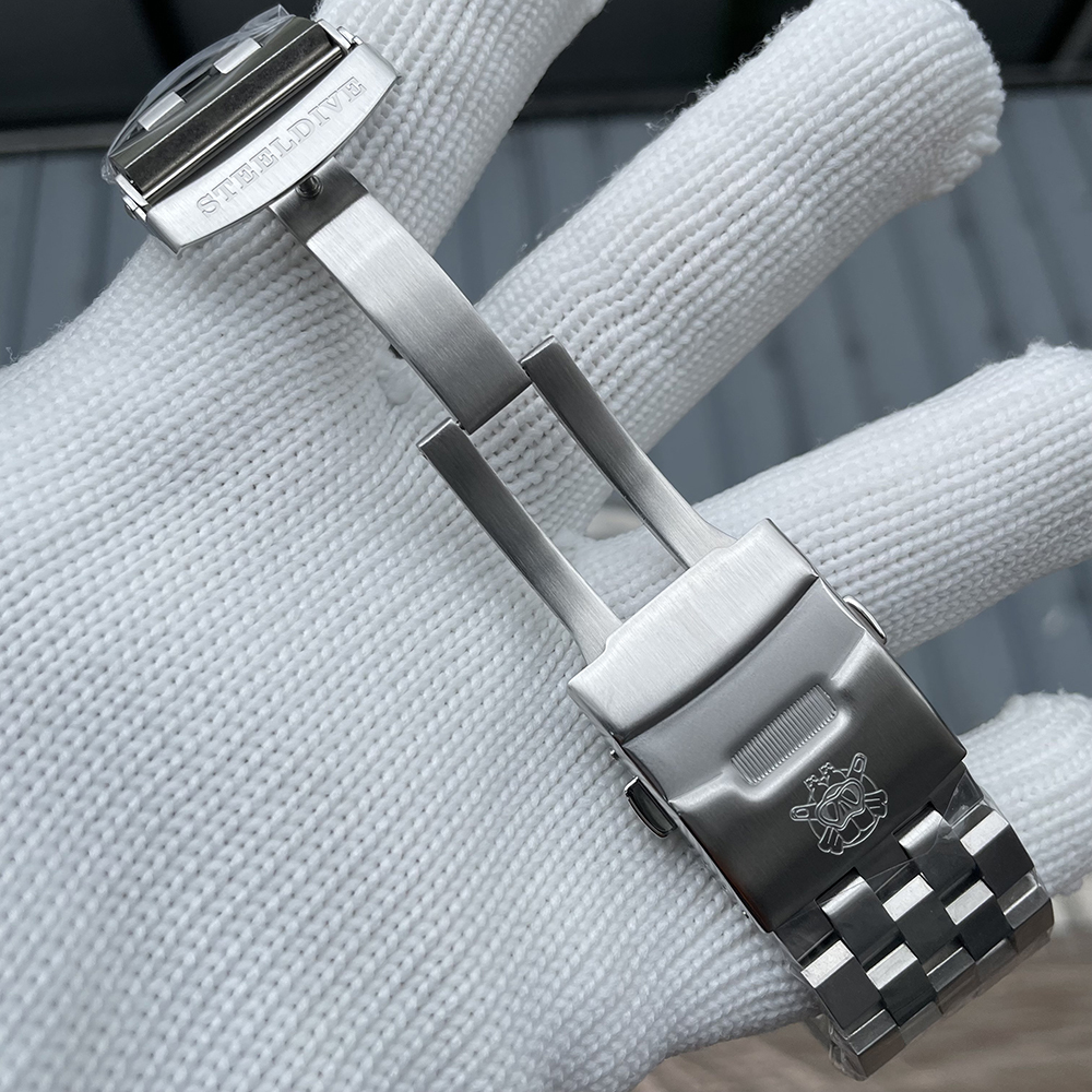 STEELDIVE Official SD1982 46.5MM Big Size Sapphire Glass NH35 Automatic Dive Watch