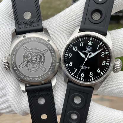 STEELDIVE Offiical SD1930 No Date 43MM Case Sapphire Glass Swiss Luminous Japan NH35 Automatic 200M Waterproof Dive Watch