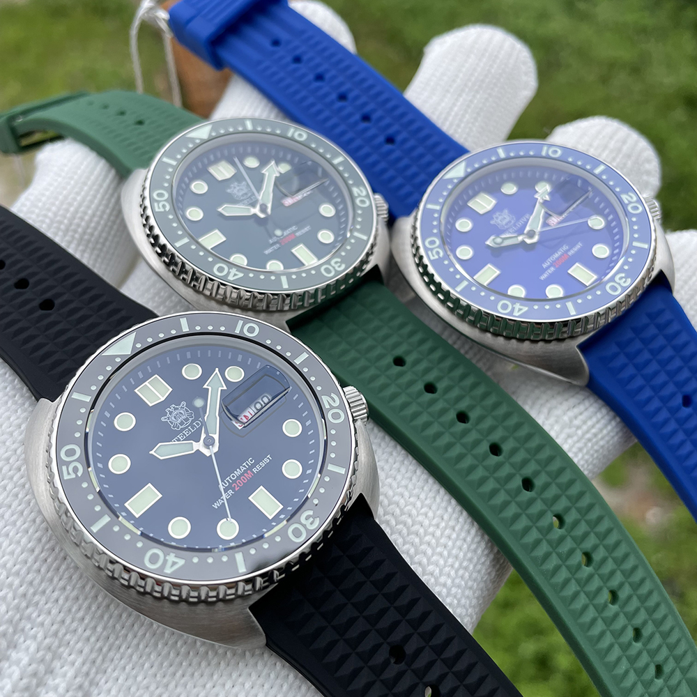STEELDIVE Official SD1972 Swiss Luminous 200M Waterproof 45MM Sapphire Glass NH36 Automatic Dive Watch