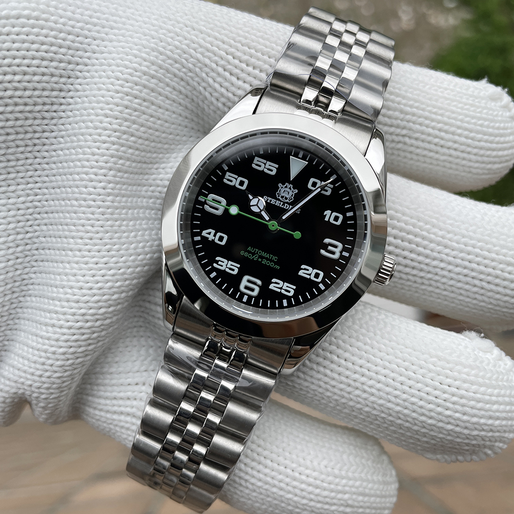 STEELDIVE Official SD1934K Limited Supply 39MM Case Sapphire Glass 200M Waterproof NH35 Automatic Dive Watch