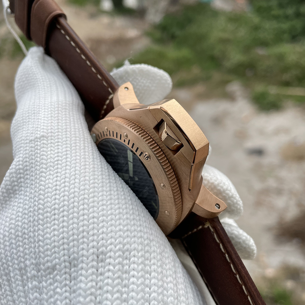 STEELDIVE Official SD1959S 46MM Solid Bronze Blue Luminous Sapphire Glass 1000M NH35 Automatic Dive Watch