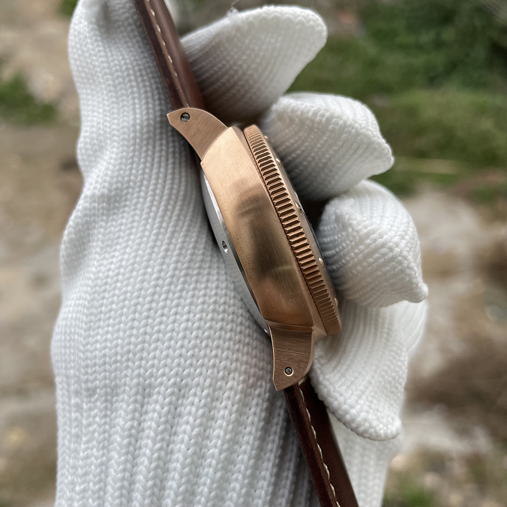 STEELDIVE Official SD1959S 46MM Solid Bronze Blue Luminous Sapphire Glass 1000M NH35 Automatic Dive Watch