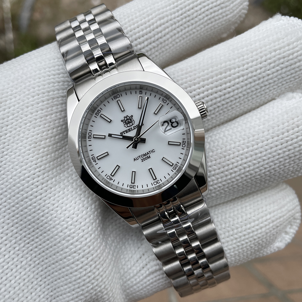 STEELDIVE Official SD1934 Simple Design 39mm 200M Waterproof NH35 Automatic Dive Watch