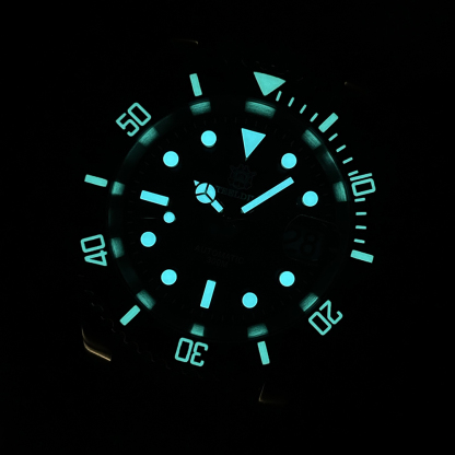 STEELDIVE Official SD1953IPG 40.5mm IPG Plated Case 300M Waterproof Luminous Ceramic Bezel Insert NH35 Mens Dive Watch