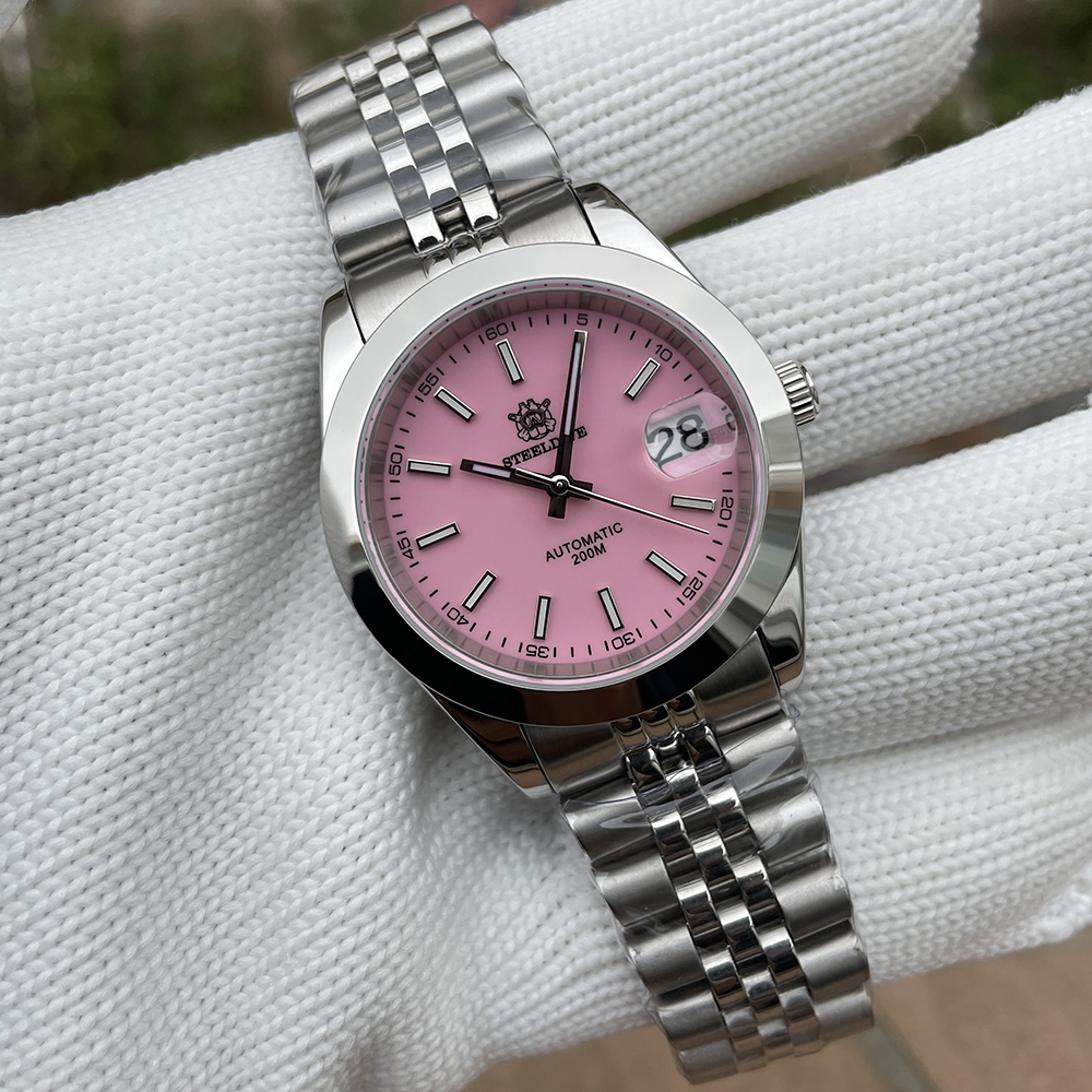 STEELDIVE Official SD1934 Simple Design 39mm 200M Waterproof NH35 Automatic Dive Watch