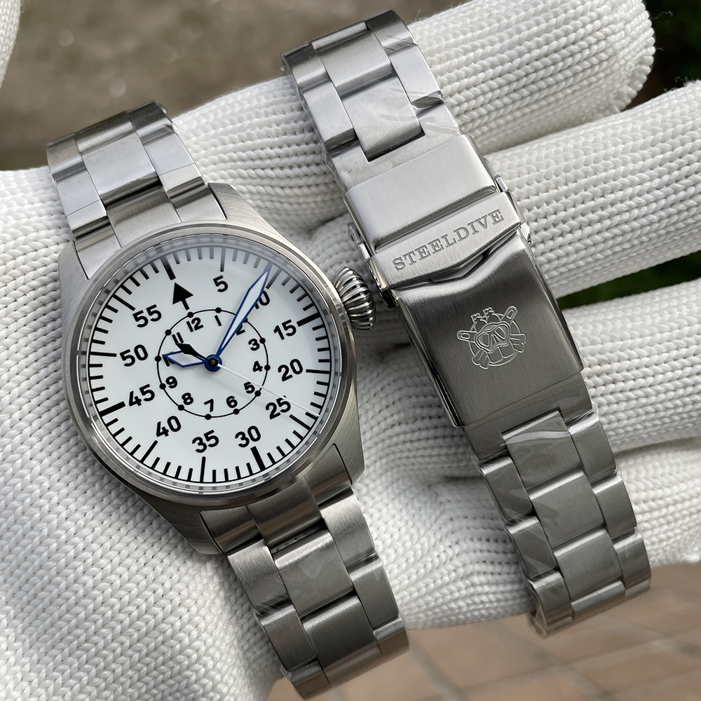 STEELDIVE Official SD1928B Luxurious 39MM NH35 Automatic Sapphire Glass Dive Watch 