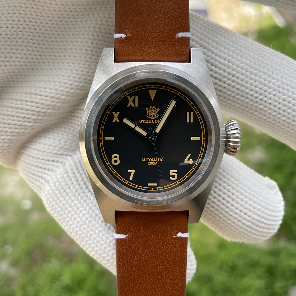 STEELDIVE Official SD1904 38MM NH35 Automatic 200M Dive Watch