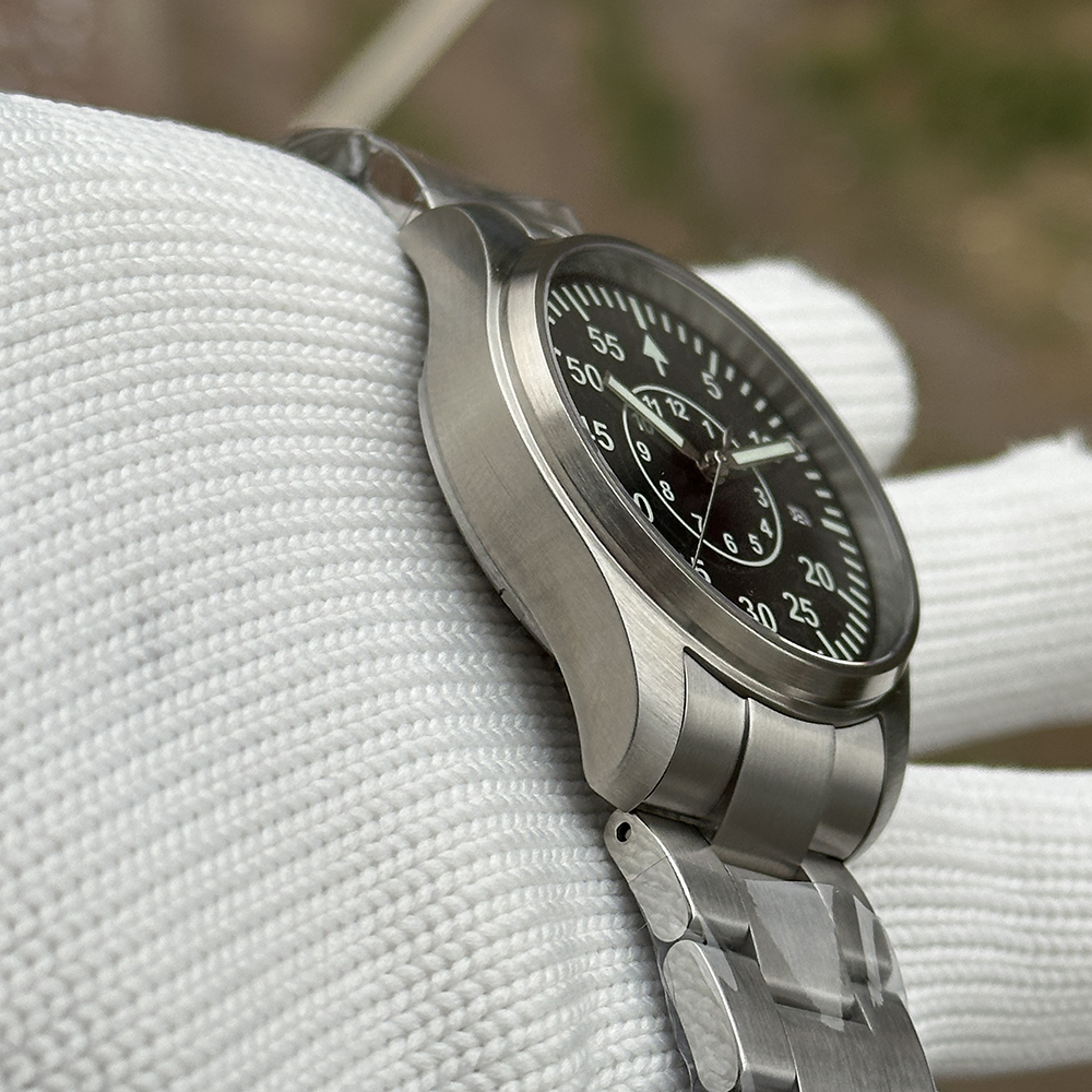 STEELDIVE Official SD1928T No Logo Dial Big Crown 200M NH35 Automatic Dive Watch