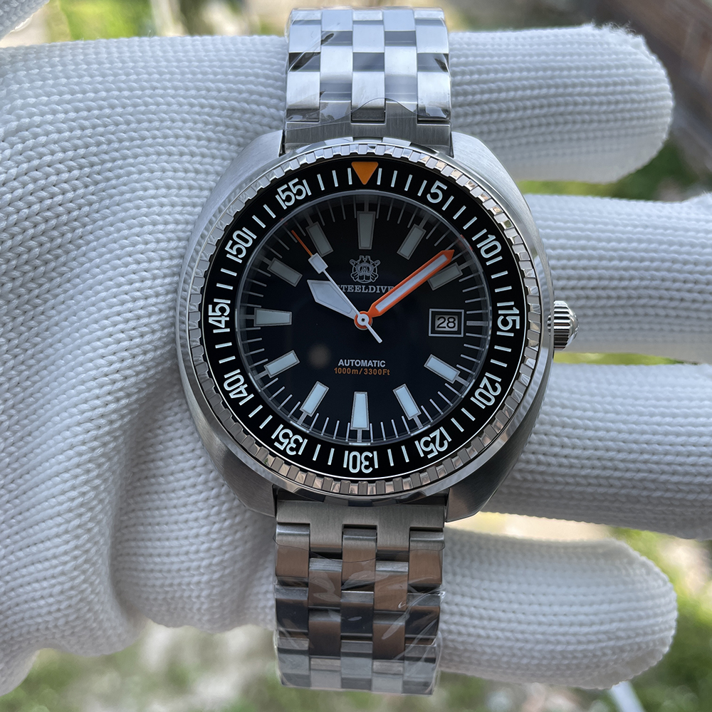 STEELDIVE Official SD1983 49mm Case Sapphire Glass 1000M Waterproof NH35 Automatic Mens Dive Watch