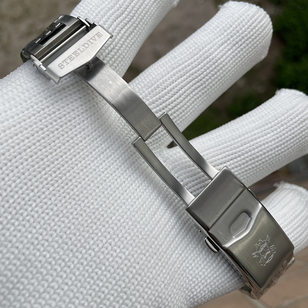 STEELDIVE Official 20MM Replacement Bracelet with Milled Clasp fro SD1967 and SD1967RMG Only