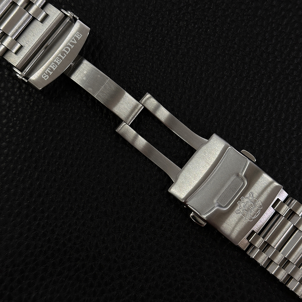 STEELDIVE Official SD1987 Unique Design Tank Bracelet 2000M Waterproof Japan NH35 Automatic Dive Watch for Men