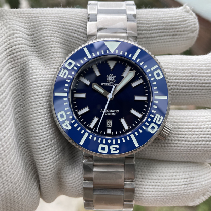 STEELDIVE Official SD1976P 48MM One-Piece 1000M Waterproof NH35 Automatic Mens Dive Watch 