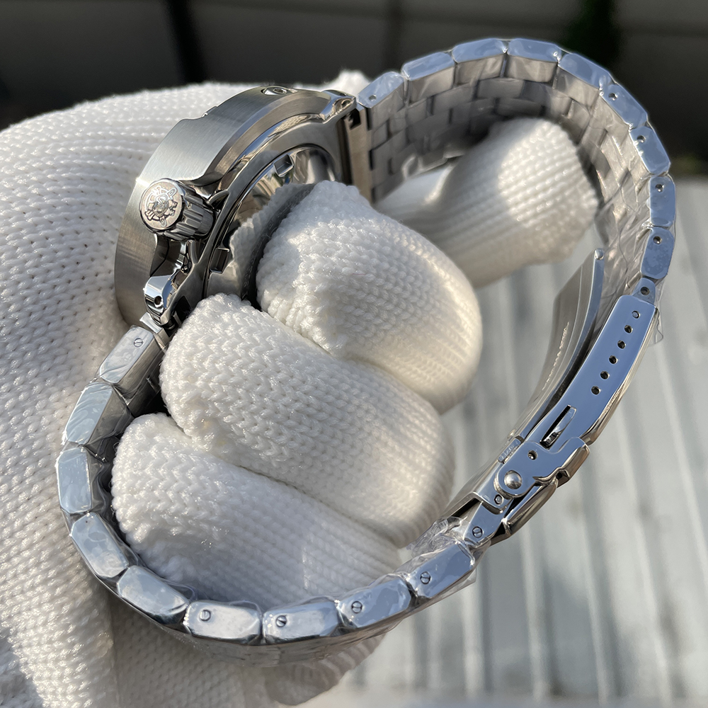 STEELDIVE Official SD1986 Steel Bezel 47.5MM Case Super Luminous Sapphire Glass 300M Waterproof NH35 Automatic Mens Dvie Watch