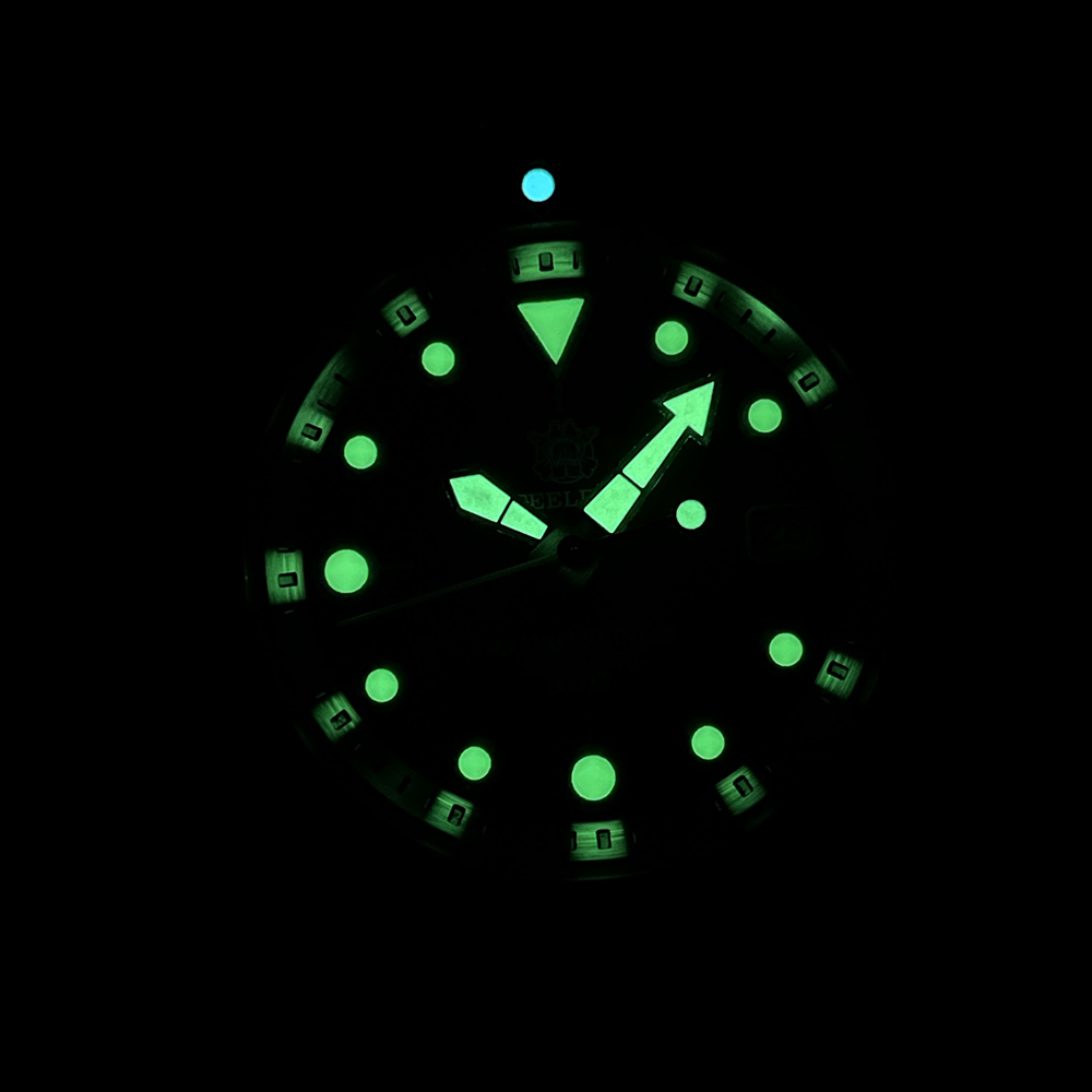 STEELDIVE Official SD1986 47.5mm Steel Bezel NH35 Tuna Dive Watch