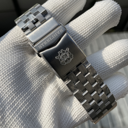 STEELDIVE Official SD1986 47.5mm Steel Bezel NH35 Tuna Dive Watch