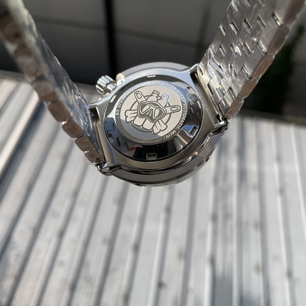 STEELDIVE Official SD1986 Steel Bezel 47.5MM Case Super Luminous Sapphire Glass 300M Waterproof NH35 Automatic Mens Dvie Watch