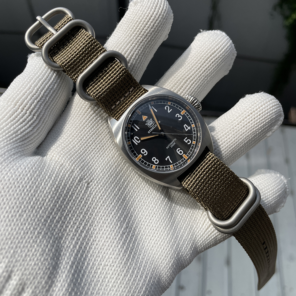 STEELDIVE Official SD1907P 40MM Steel Case 200M Waterproof NH35