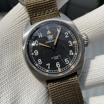 STEELDIVE Official SD1907P 40MM Steel Case 200M Waterproof NH35 Automatic Dive Watch Sapphire Mechnical Dive Watch