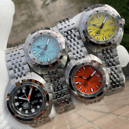 STEELDIVE Official SD1967 200M Waterproof 43mm Case Sapphire Glass NH35 Automatic Movement Mens Dive Watch