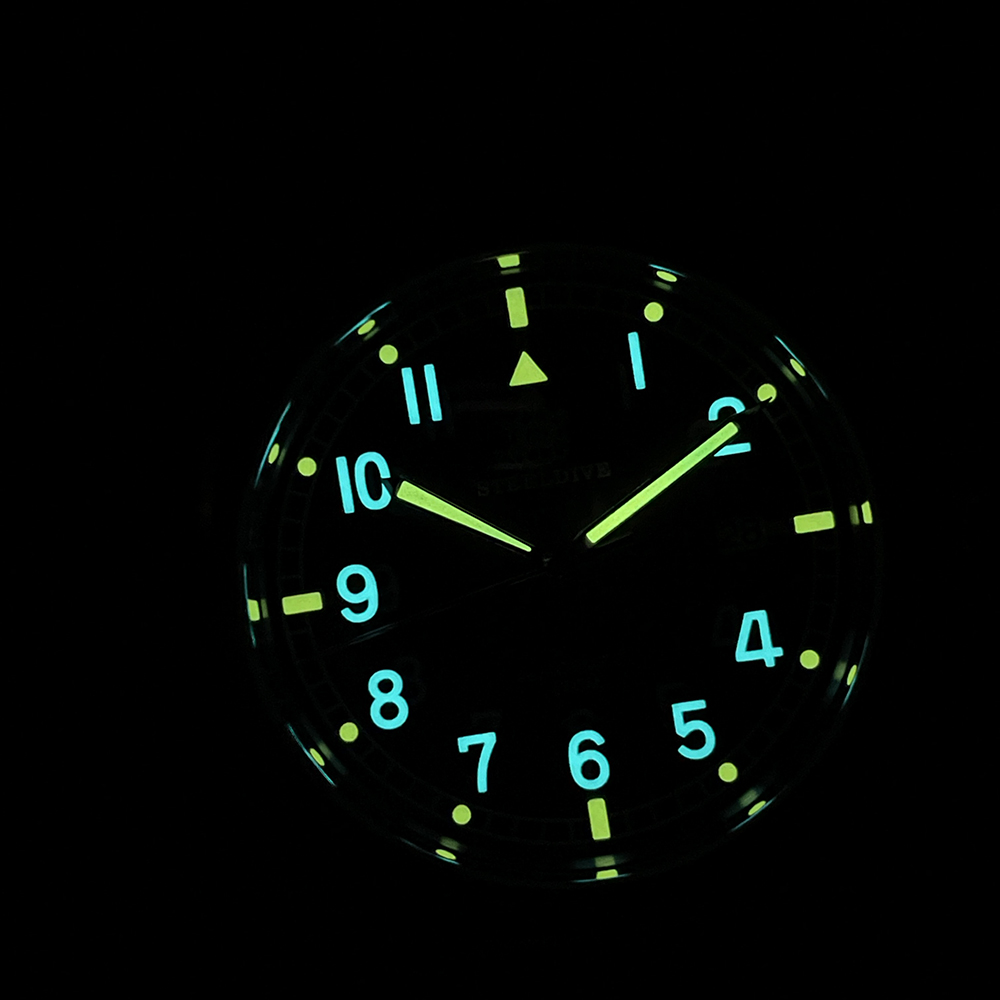 STEELDIVE Official SD1907P 40MM Steel Case 200M Waterproof NH35 Automatic Dive Watch Sapphire Mechnical Dive Watch